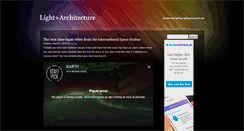 Desktop Screenshot of blog.lightingvanguard.com